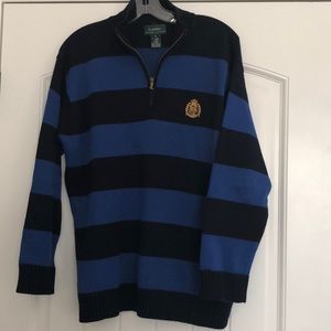 Navy and blue Ralph Lauren sweater